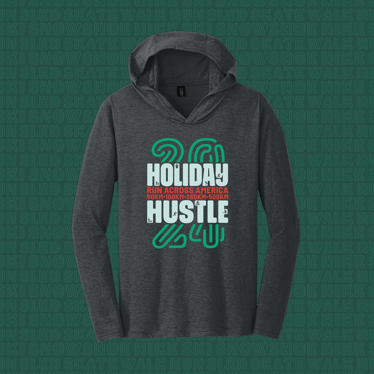 Lightweight hoodie: Holiday Hustle 2024