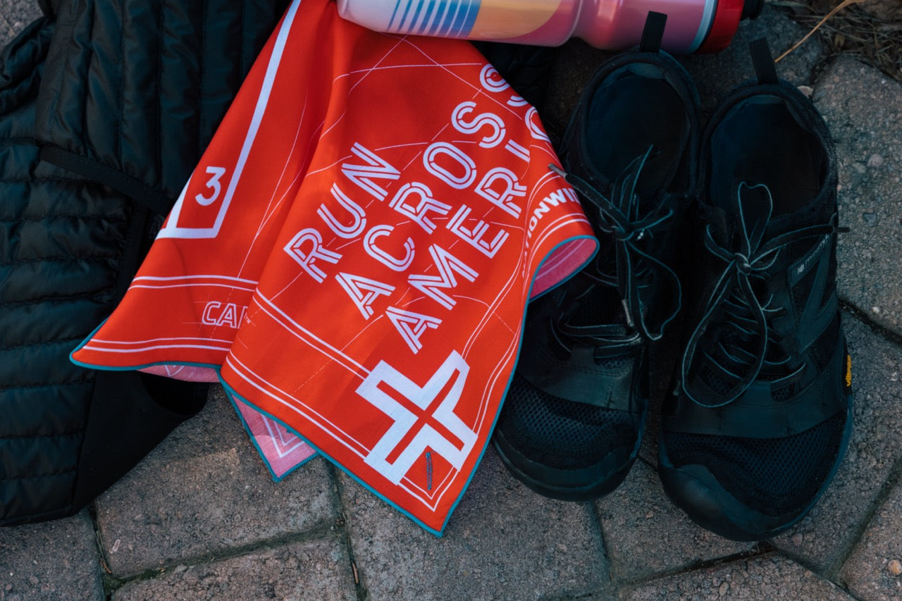 Limited-edition Cantonment X Run Across America kerchief