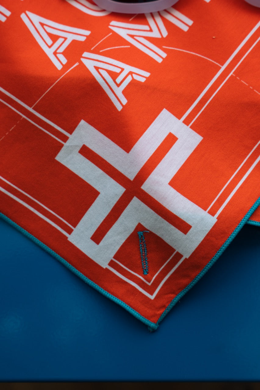 Limited-edition Cantonment X Run Across America kerchief