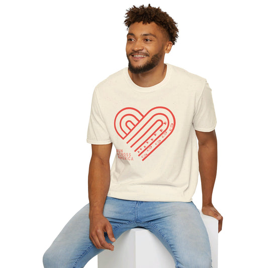 Heart Dog Walking Tee