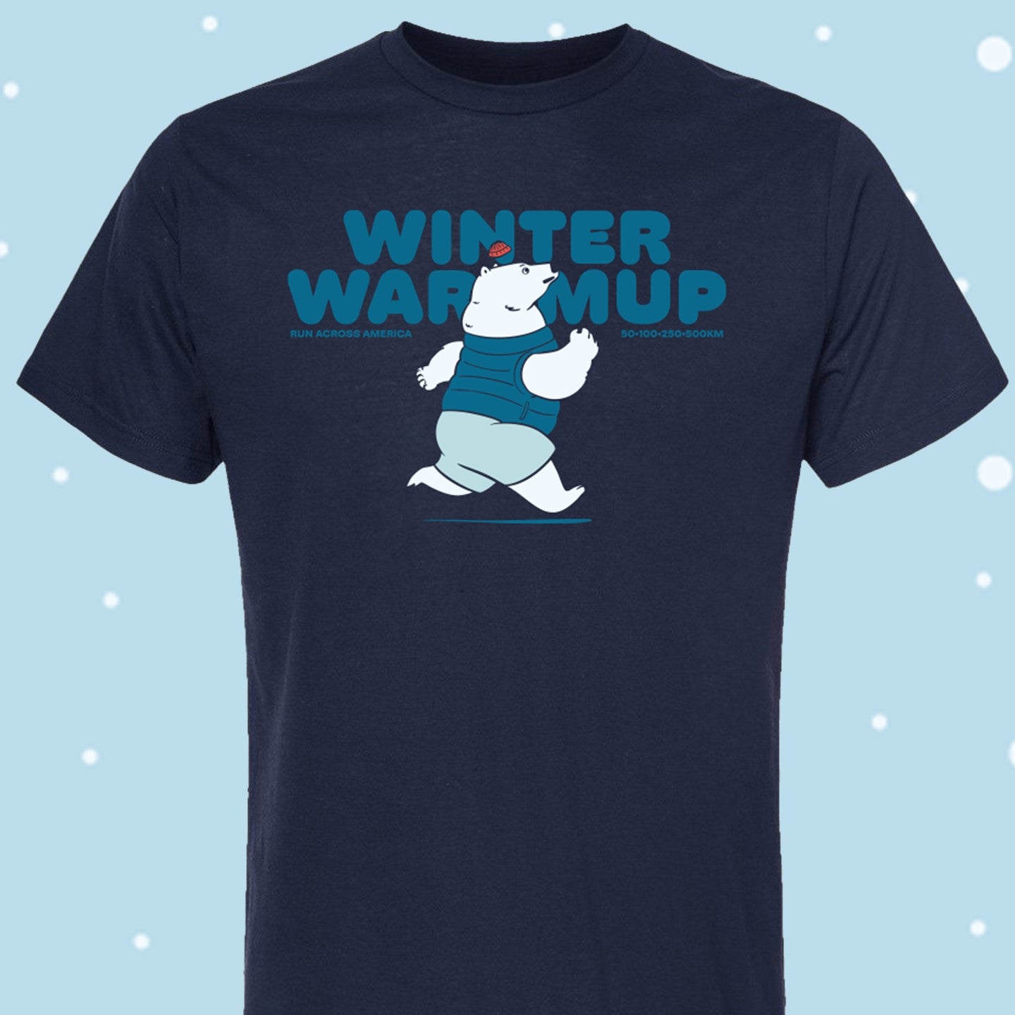 Super-soft tee: Winter Warmup 2025