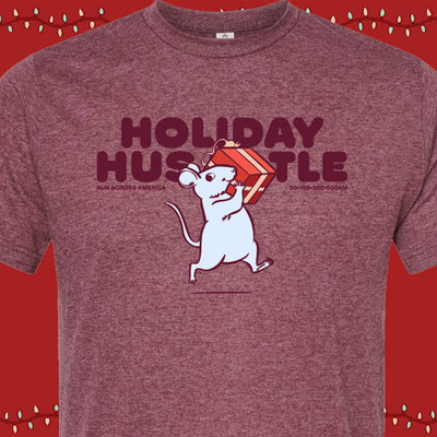 Super-soft tee: Holiday Hustle 2025