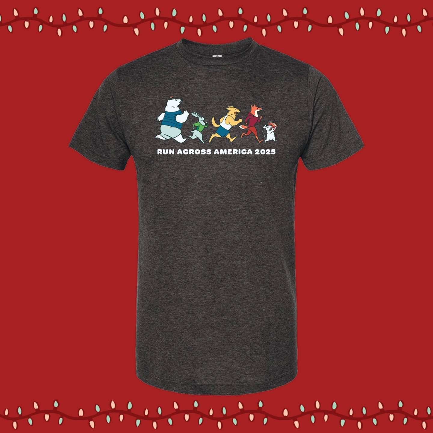Super-soft tee: Run Across America 2025