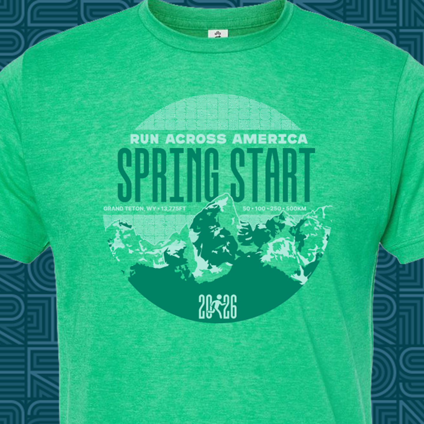 Super-soft tee: Spring Start 2026 – Run Across America