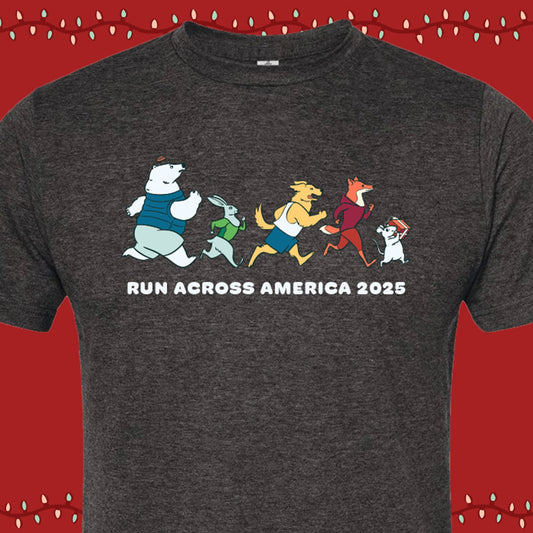 Super-soft tee: Run Across America 2025