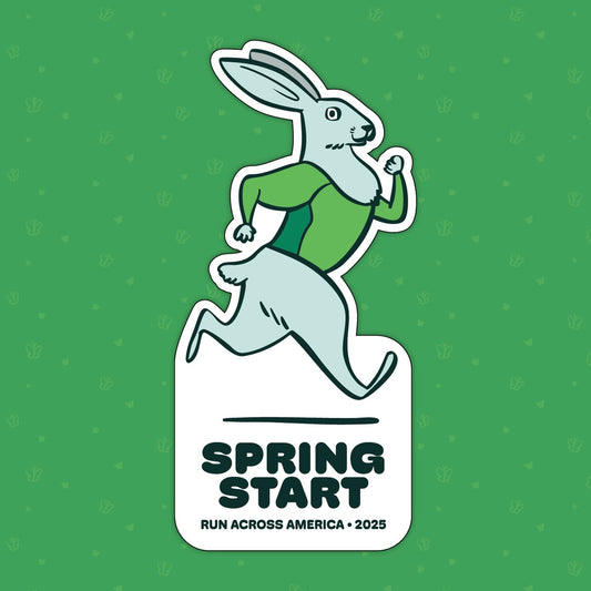 Fridge magnet: Spring Start 2025