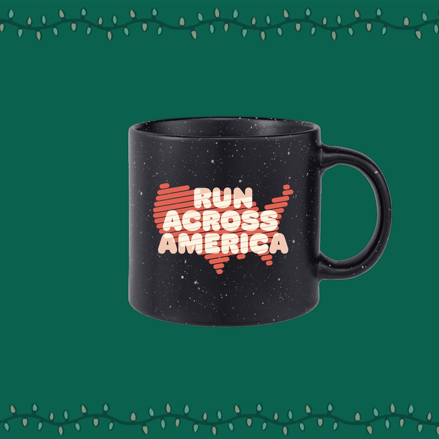 Speckled mug: Holiday Hustle 2025