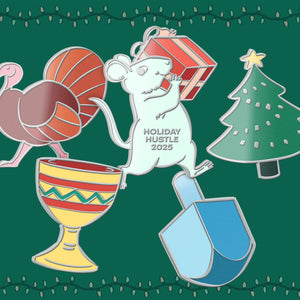 Collectible pins: Holiday Hustle 2025