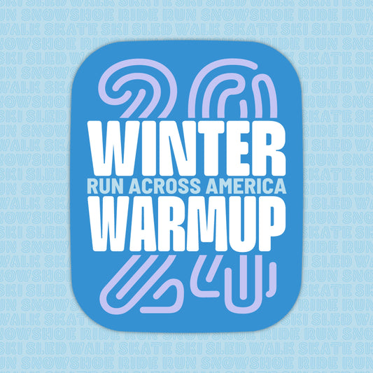 Fridge magnet: Winter Warmup 2024
