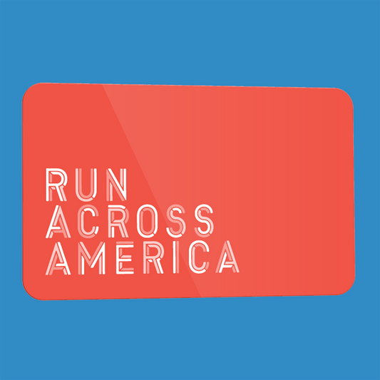 Run Across America gift card